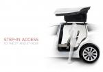Tesla Model X Prototype 2012 года